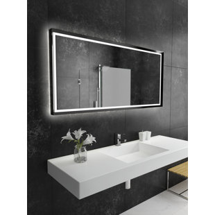 Opera Metal Flat Wall Mirror