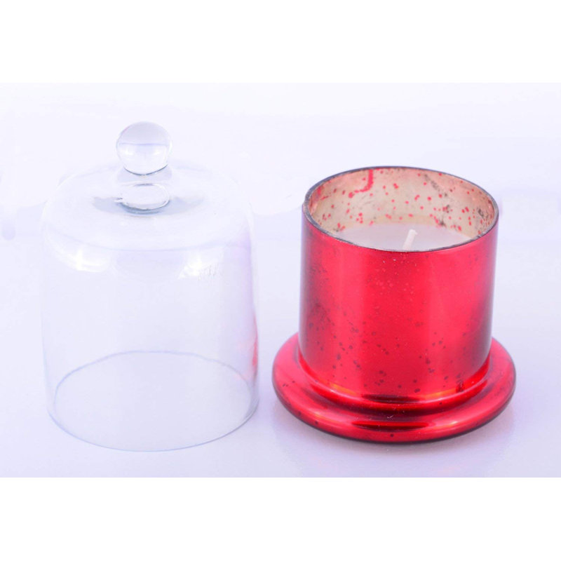 Bougie pour pot à cire à paraffine, Rouge