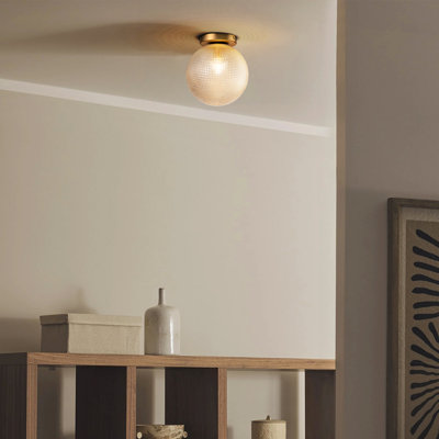 Glass Flush Mount