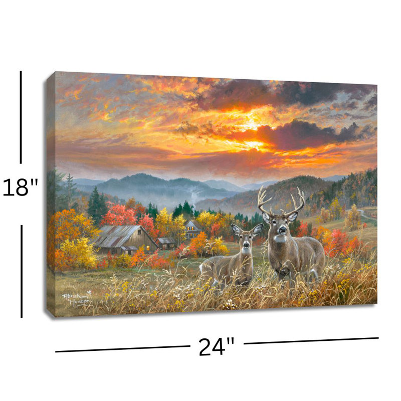 November Light 18x24 Fully Illuminated ColorChange LED Print
