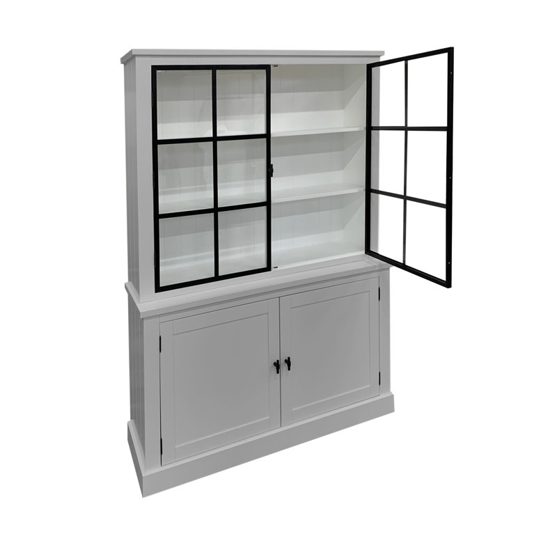 Mooneyham Display Cabinet, Light Grey