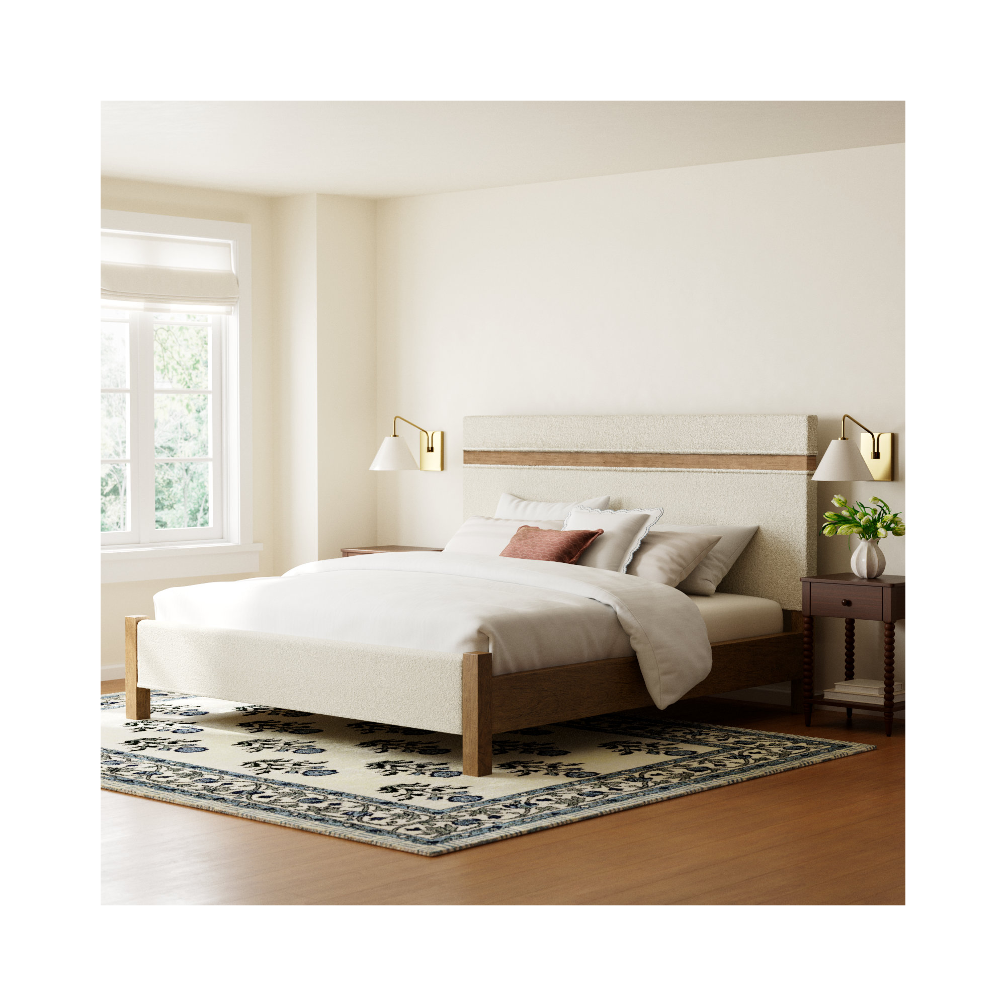 Oakland Upholstered Bed, Queen