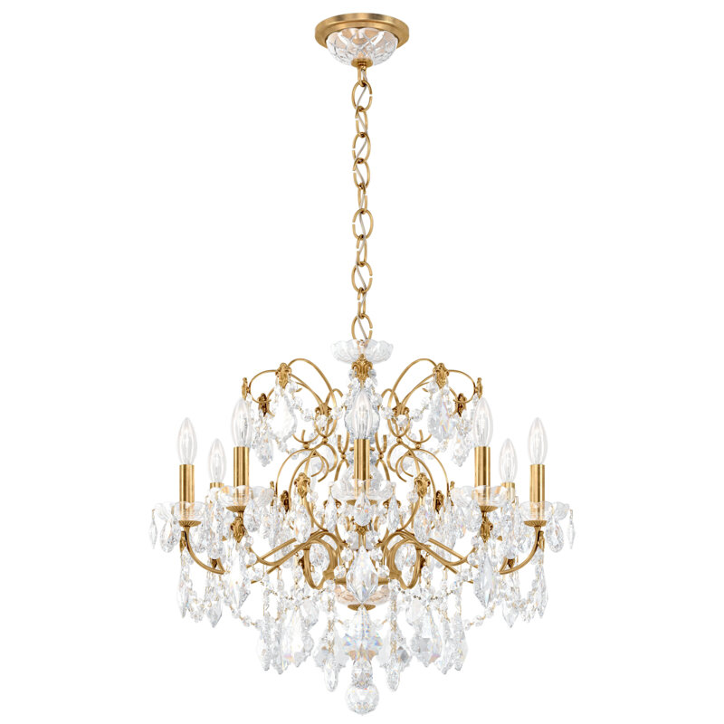 Century 9 - Light Chandelier, Heirloom Gold