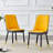 Adylin 6 - Person Glass Top Double Pedestal Dining Set