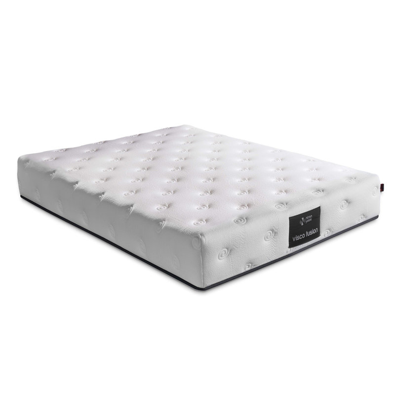 Premium King Mattress, White | Special Knitted Cotton Cover, Memory Foam, Pocket Spring System, Comfort Layer Foam, Quilted Linen Fabric | Ultimate Support & Comfort for Restful Sleep