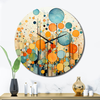 Rakiesha - Abstract Collages Wall Clock