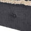 Bancs de rangement, banc de bout de lit avec capitonnage à boutons, repose-pieds de rangement rembourré en tissu, banc de fenêtre avec frange, banc d'armoire à chaussures, banc de pied de lit-597239574