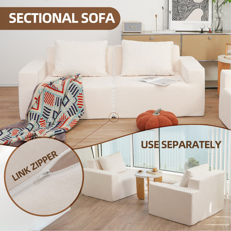 Versatile Convertible Sofa Chair With Removable And Washable Cover, Ergonomic Design For Ultimate Comfort And Convenience.