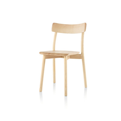 Chiaro Solid Wood Stacking Side Chair