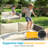 4 Person Sectional Seating Group with Cushions-897605319