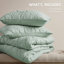 Ensembles de literie Cozy Sage, motif floral en polyester pour toutes les saisons