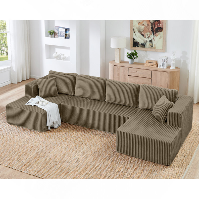 U Shape Modular Sectional Sofa