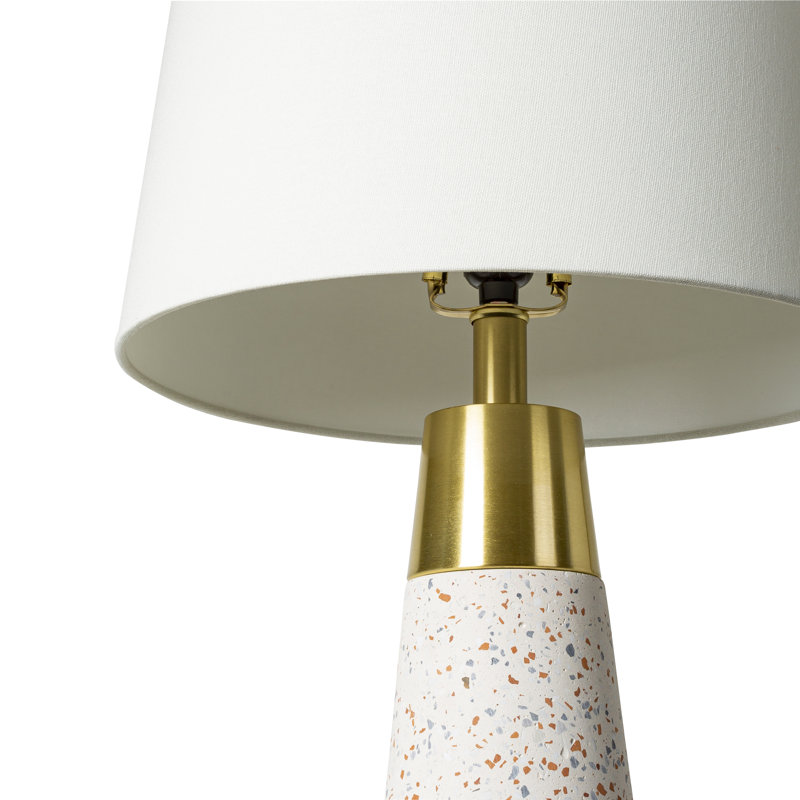 Ensemble de lampes de table Tressler, Blanc, Blanc
