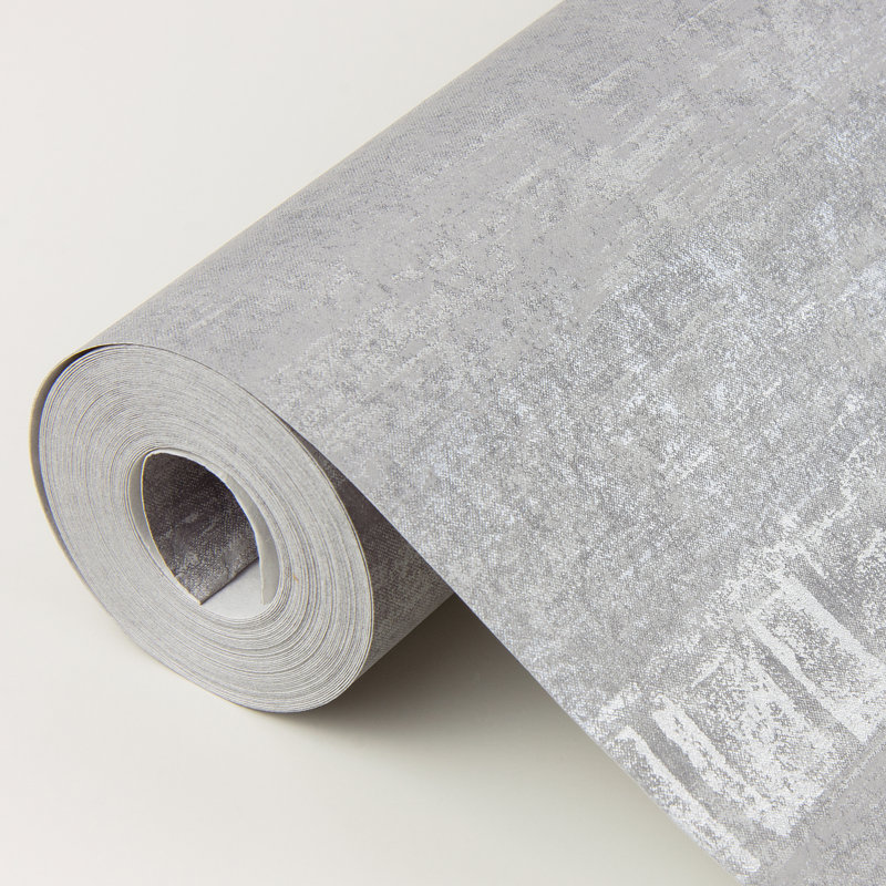Rouleau de papier peint L 33 pi x l 20,9 po, Gris