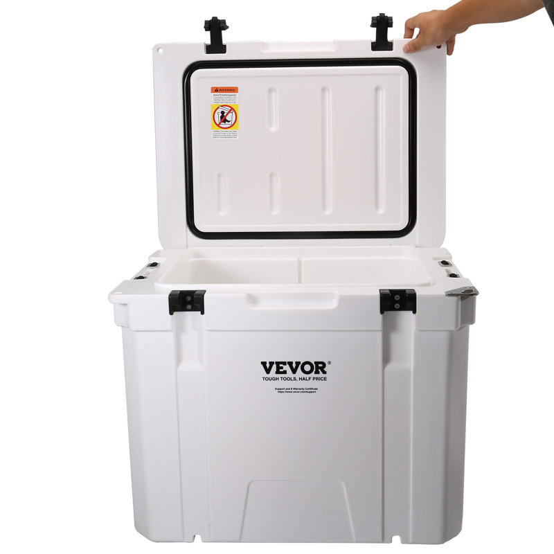 VEVOR 45 Quarts Ice Chest in White