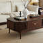Table basse légère et luxueuse
