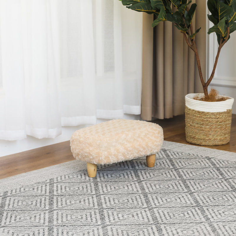 Repose-pieds Chimnonso, Polyester beige