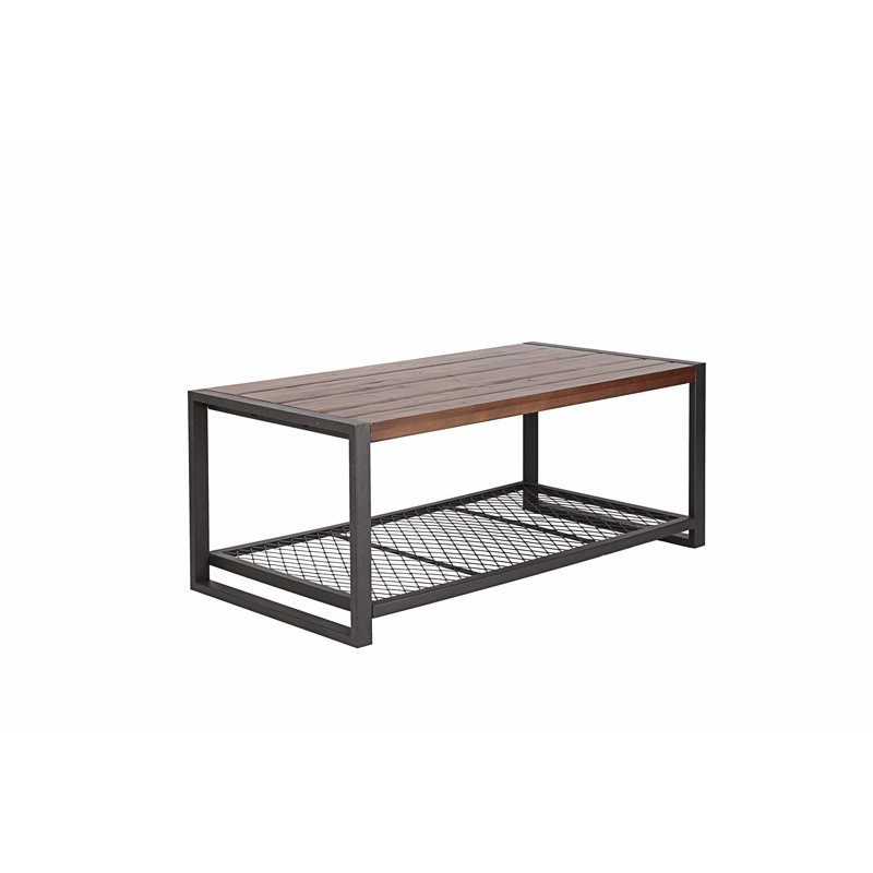 Quaadir Solid Wood Top Coffee Table