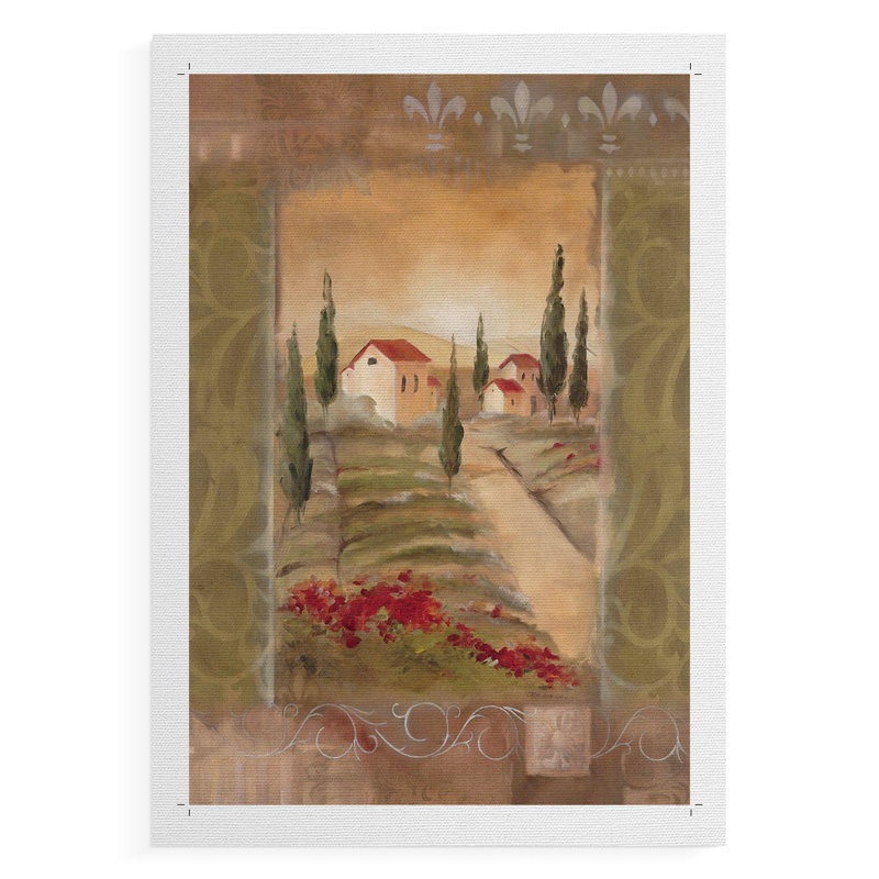 Tuscan Serenity I - impression sur toile seulement - NON-CADRE, H 48 po x l 32 po