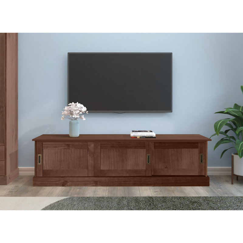 Abriana TV Stand, Dark Brown