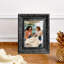 Cadre photo 3 pièces 5 "x 7" noir inspiré de la galerie pour présentation de photos de mariage