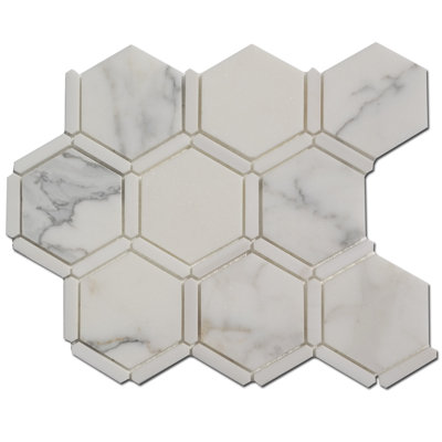 MOSAIQUE 3 "HONEYCOMB AVEC CADRE