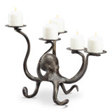 Octopus Pillar Candleholder