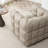 Avdul 38" Wide Tufted Swivel Chair with Square Arm-94286646