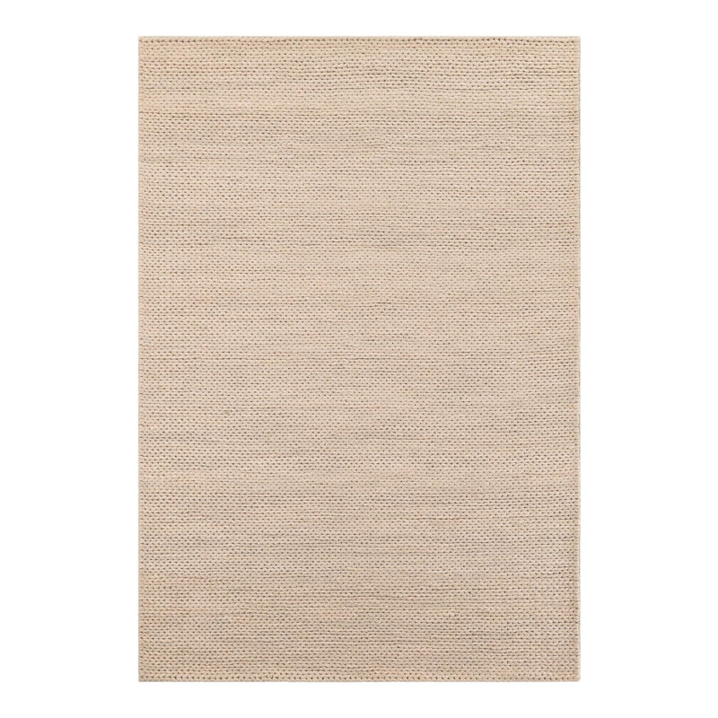 Yanellie Hand Loomed New Zealand Wool Area Rug, Rectangle 6'1" x 9'
