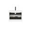 Unité de lavabo de salle de bain moderne - 24 po blanc brillant avec lavabo en céramique, tiroirs silencieux et armoire de rangement généreuse-1617011665
