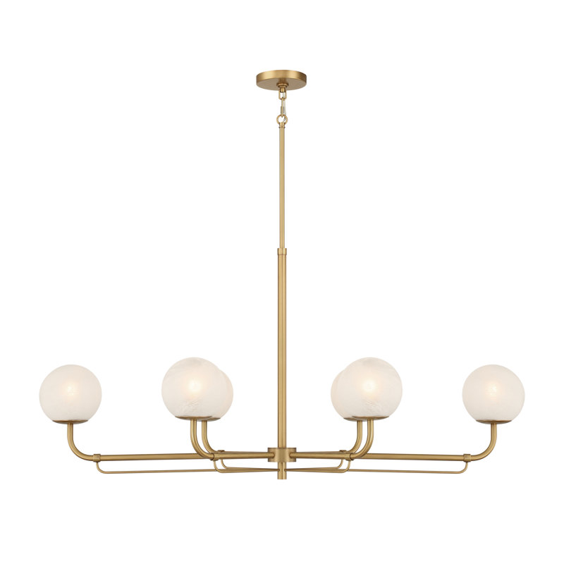 6 LIGHT ISLAND, Legacy Brass