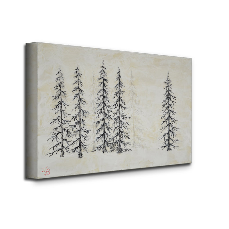 «Monoscape XXX» par Karen Biery, reproduction d'art sur toile tendue, 30 po x l 40 po x P 1,5 po