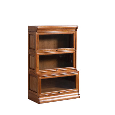 Bibliothèque standard en bois massif Sewell H 52 "x l 33"