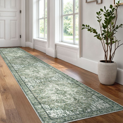Tapis verts lavables antidérapants