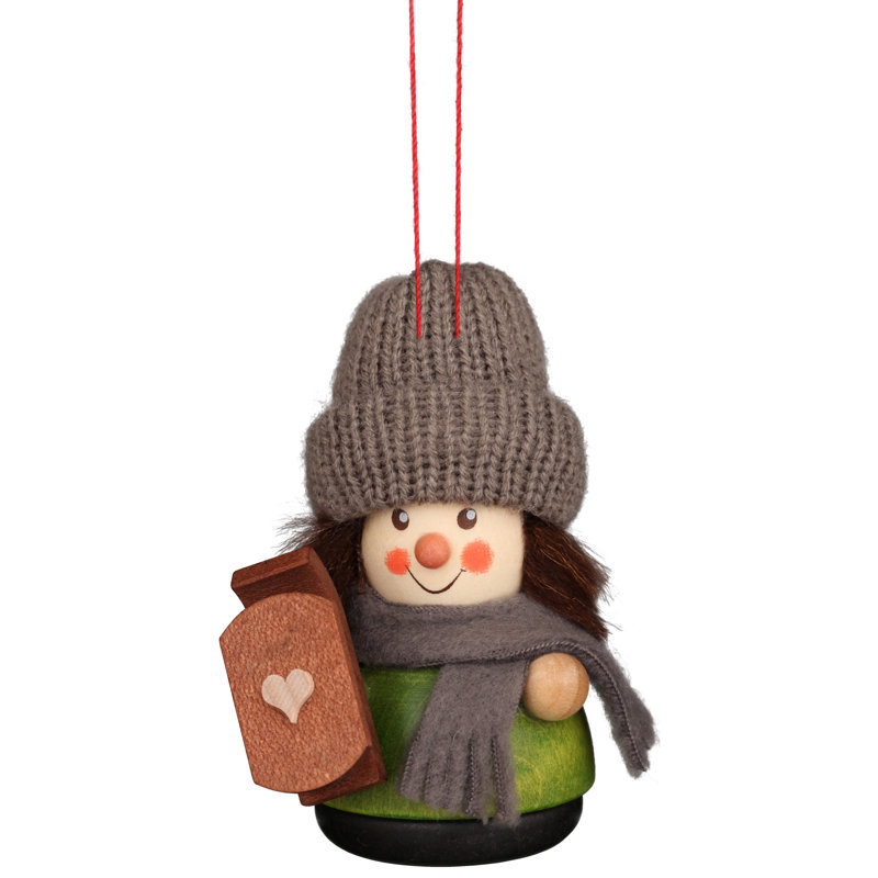 Christian Ulbricht Ornament - Sled Rider