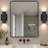 7''H Black Aluminum Dimmable LED Wall Sconces-1113858742-1113858743