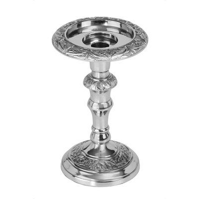 Borgata 6.3'' H Metal Tabletop Candlestick