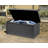 Garden Storage Box Plastic Outdoor Lock Lid Large 336L Patio Container Wheels Aarohi