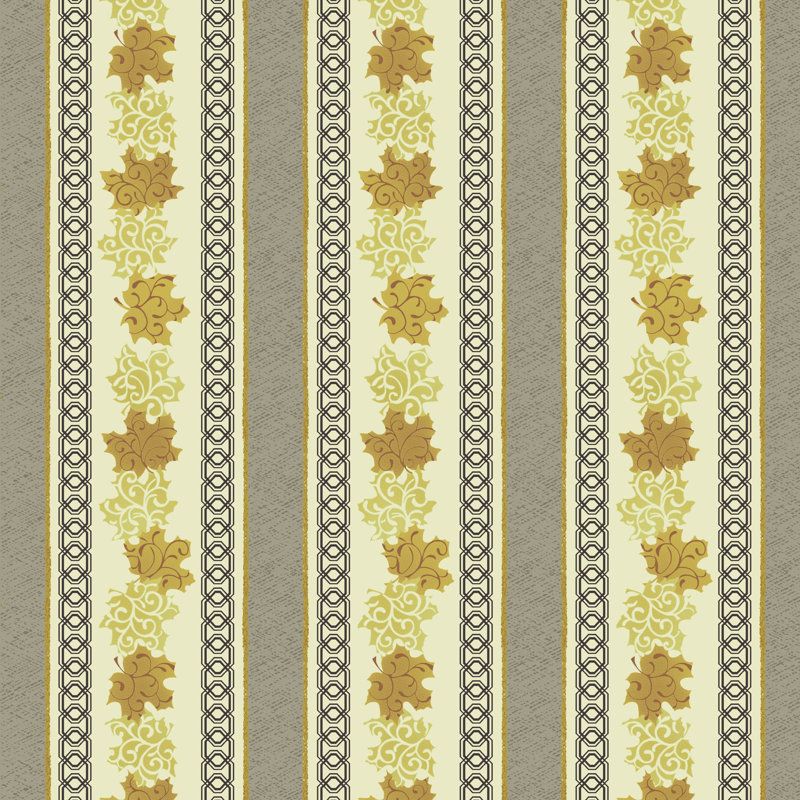 «Maple Ribbons II» par Katia Hoffman, impression sur toile tendue, H 20 po x l 20 po x P 1,25 po