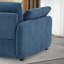 Fauteuil d'appoint moderne et surdimensionné en chenille-1264932308