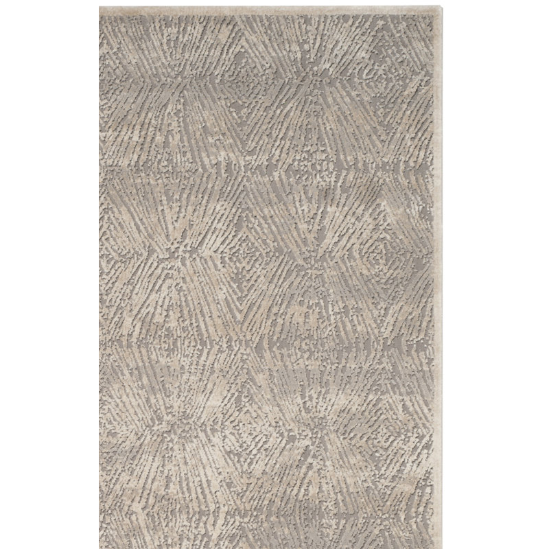 Edvin Performance Geometric Rug, Runner 2'7" x 8'