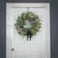 Couronne en soie 28 po Swiss Chic