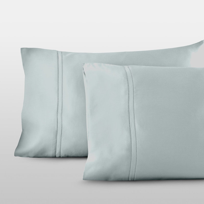 Yalda Pillowcase Set, White, King Pillowcase