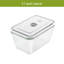 Fresh & Easy Glass Airtight Meal Prep 2.11 Qt Food Storage Container