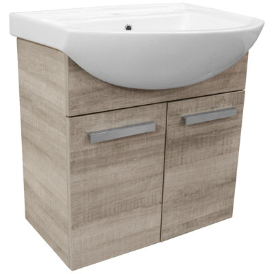 A-Vero 660mm Wall Mounted Vanity Unit
