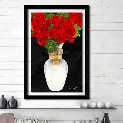 " Flowers In Red "