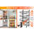 Snack Cart with Wheels 4-Tier