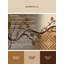 Tapis marocain d'inspiration mondiale Orlandra Grapevine lavable à la machine - reliure beige-1142635701