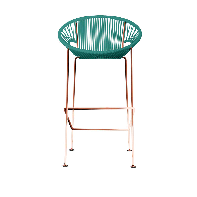 Tabouret 31 ", Turquoise, Cuivre