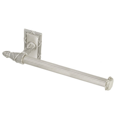 HYDE PARK 12" HAND TOWEL BAR; MATTE SILVER FINISH